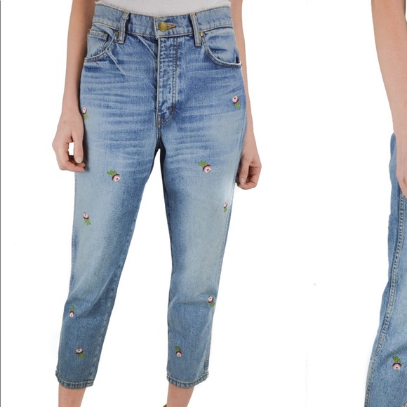 NWT The Great Jeans in Prairie Wash with Rosette - Picture 2 of 7